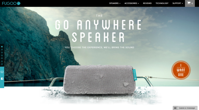 Fugoo business website hosted and designed by WDH