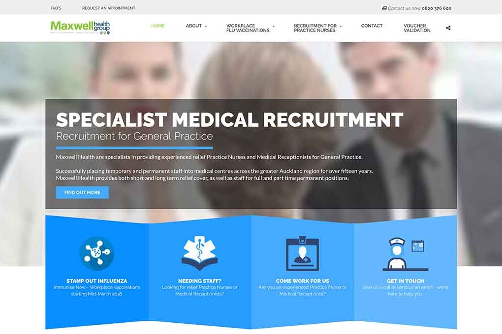 maxwell health website by WDH