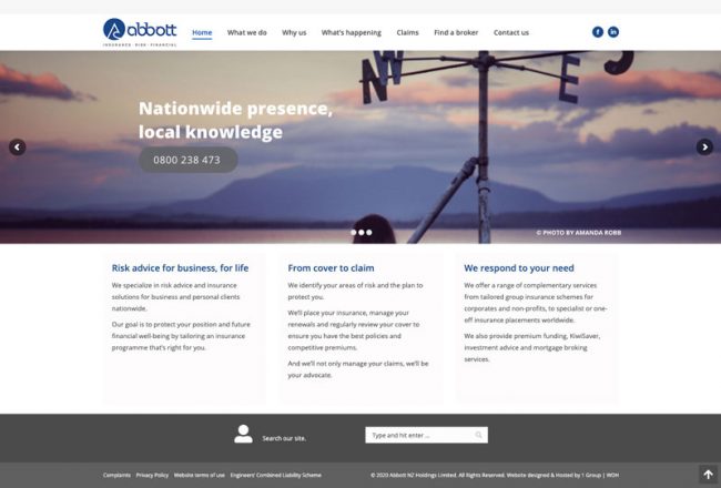 responsive webdesign abbott