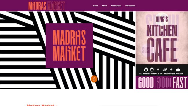 madras market wordpress responsive website by WDH