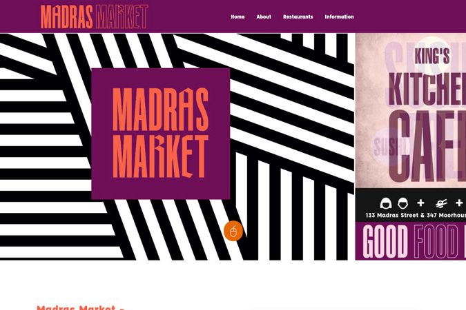 madras market wordpress responsive website by WDH