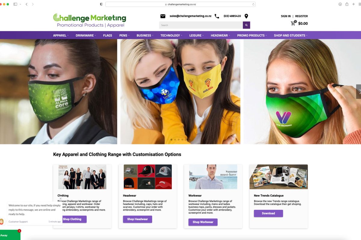 Challenge Marketing Ecommerce Redesign